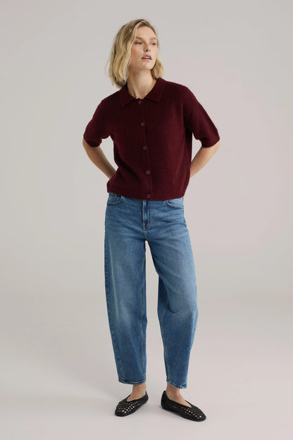 Cardigan tricoté en laine