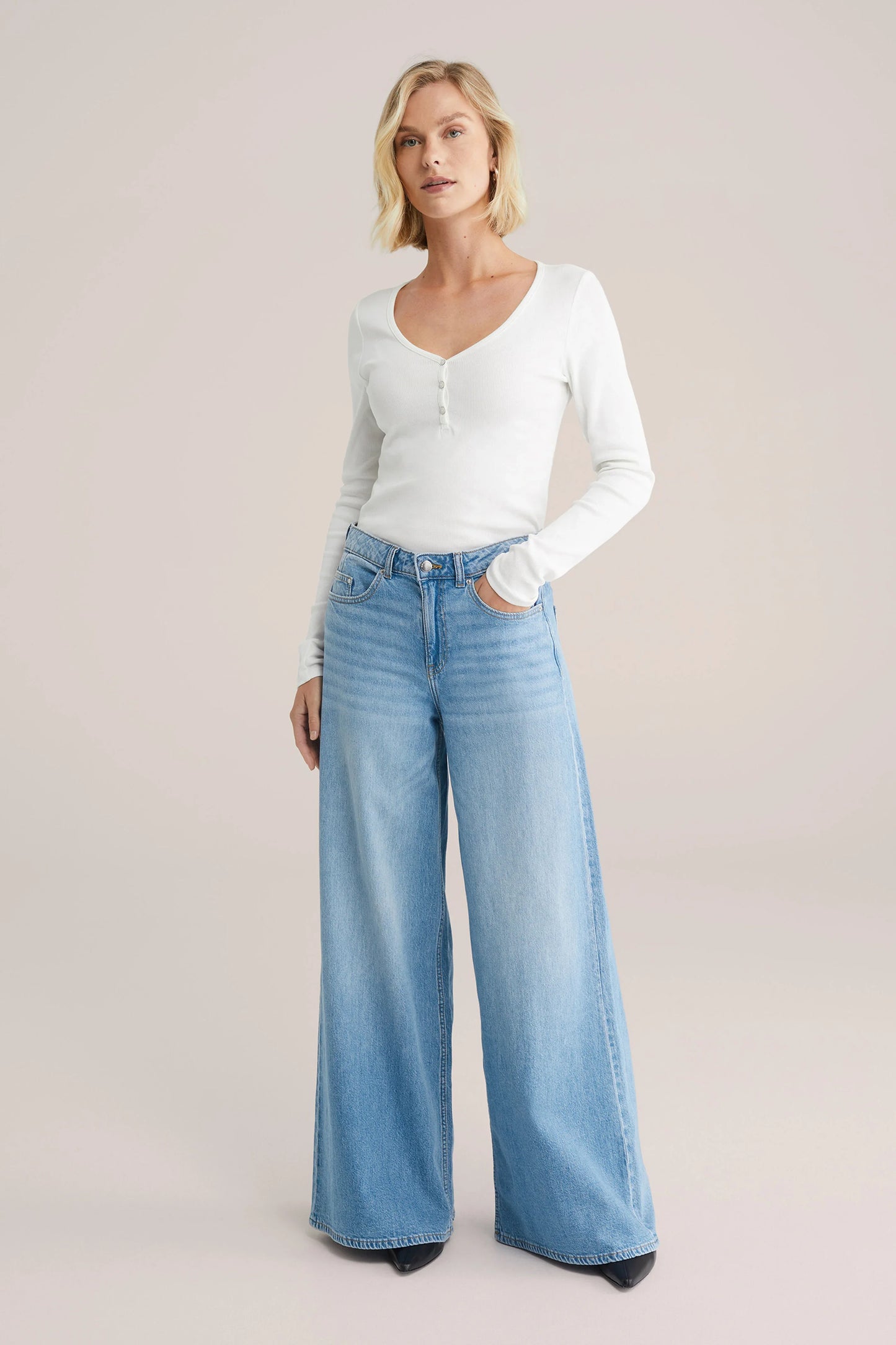 Jeans larges